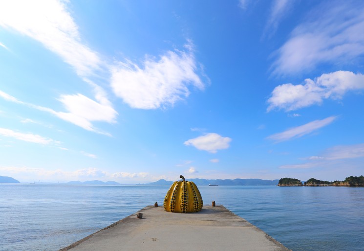 Pumpkin in Naoshima