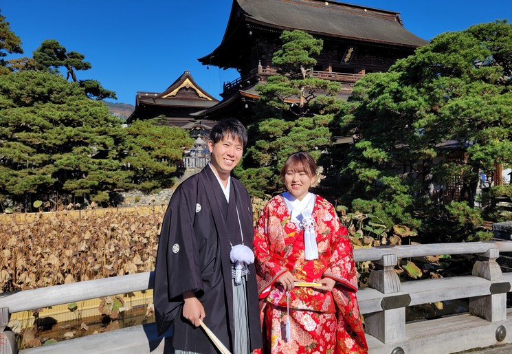Locals in Nagano, Japan