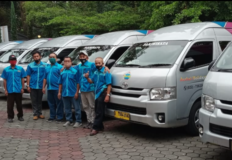 Blije chauffeurs op Java