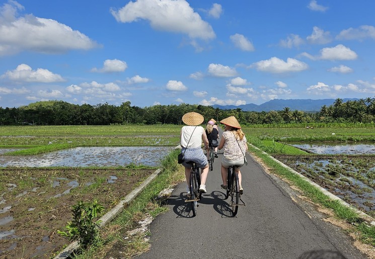 Fietstour op Java