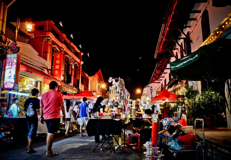 Jonker Street Malacca Maleisie