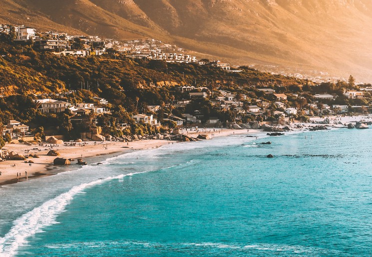 Kaapstad in Zuid-Afrika