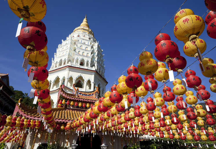 Kek Lok Si in Georgetown Penang, Maleisie