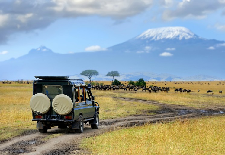 Gamedrive in de Masai Mara in Kenia