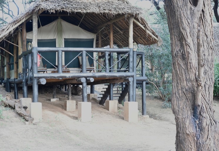 Overnachting in Kenia intrepids camps