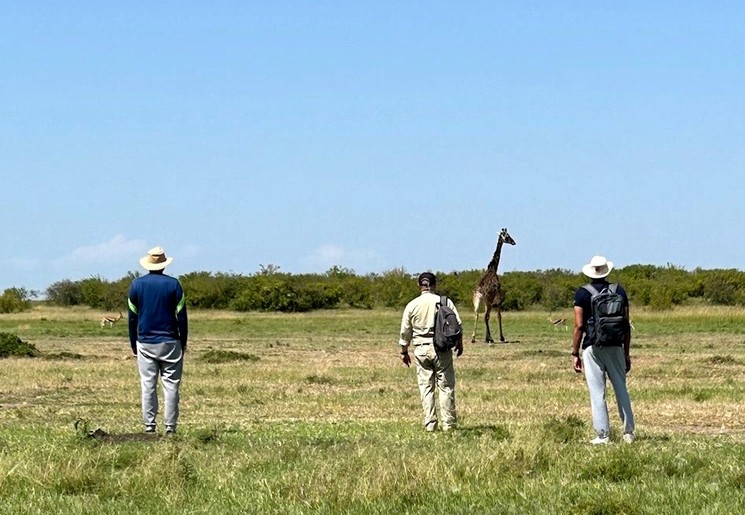Kenia safari klant Pierre Swerts