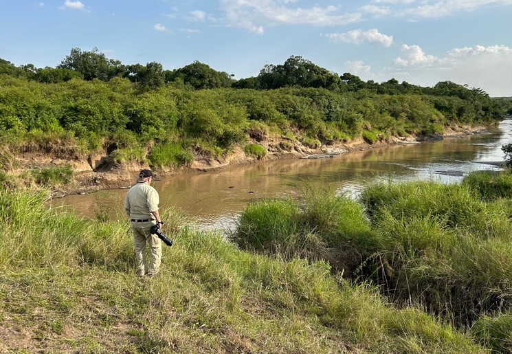 Safari in Kenia landschap