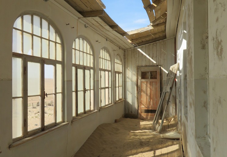 Kolmanskop in Namibië