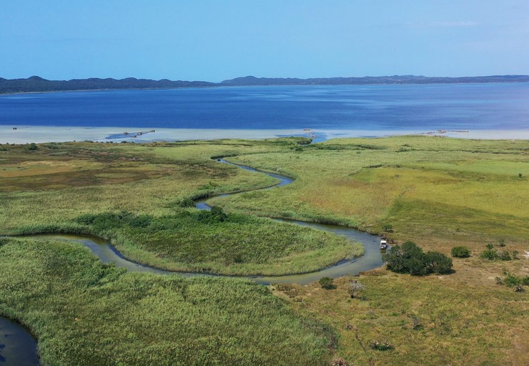 Uitzichten bij Kosi Bay