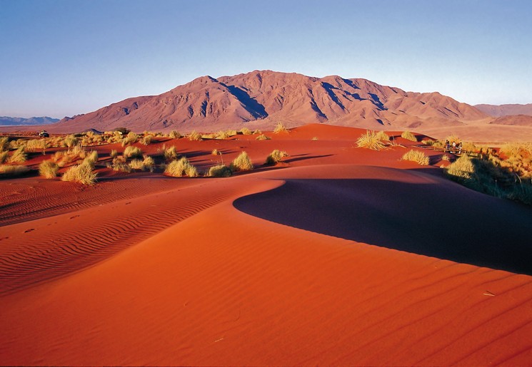Rode duinen in NamibRand Nature Reserve