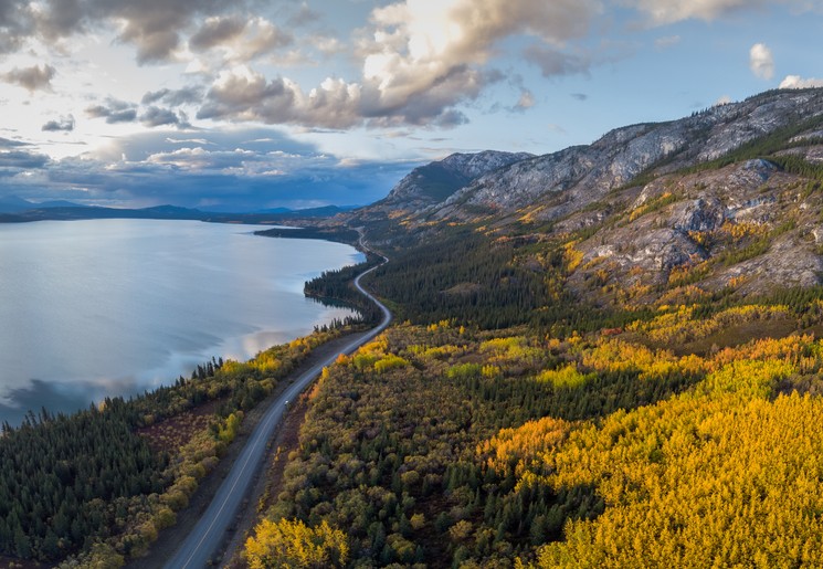 Little Atlin Lake, Yukon, Canada
