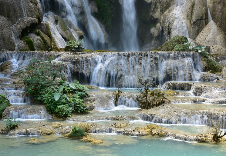 Kuang Si-waterval, Cambodja