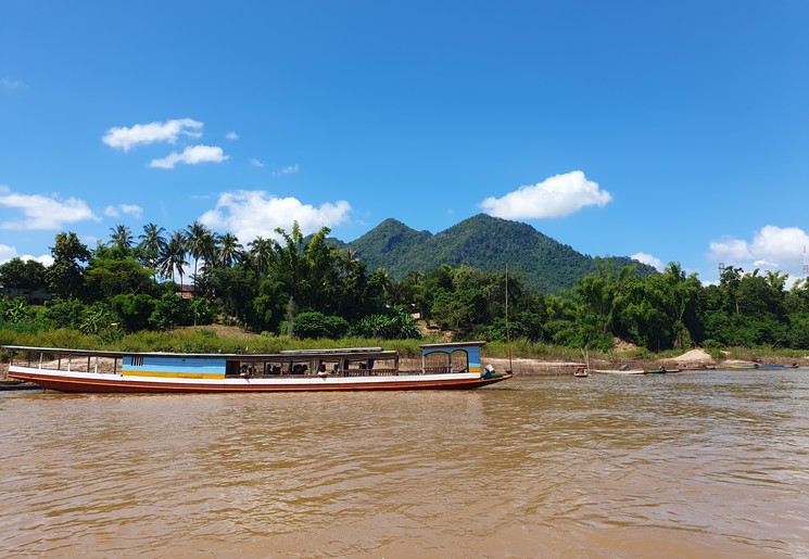 Maak een boottocht over de Mekong