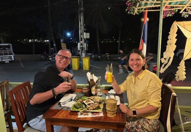 Natasja en Martijn hebben genoten van hun reis naar Cambodja en Laos Natasja en Martijn hebben genoten van hun reis naar Cambodja en Laos
