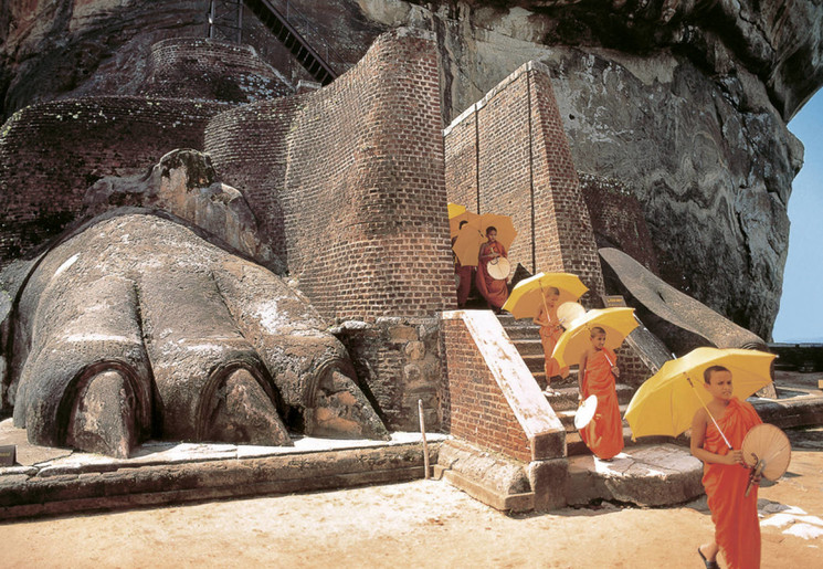 Bezoek de Leeuwenrots bij Sigiriya