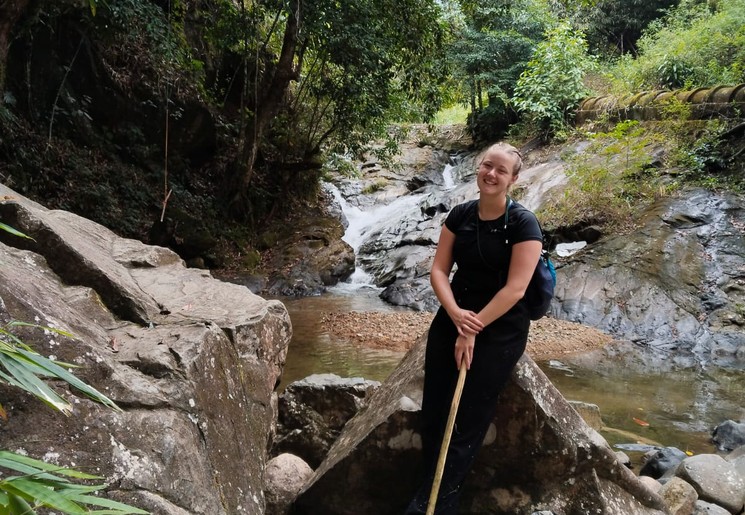 Jungle trekking in Loksado, Kalimantan