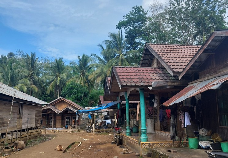 Jungle trekking in Loksado, Kalimantan