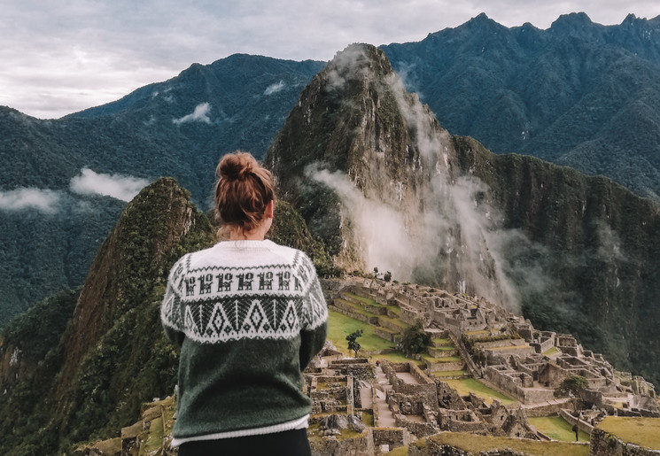 Uitzicht op Machu Picchu