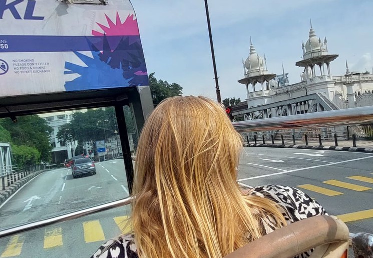 Hop-on-Hop-off bus door Kuala Lumpur Hop-on-Hop-off bus door Kuala Lumpur