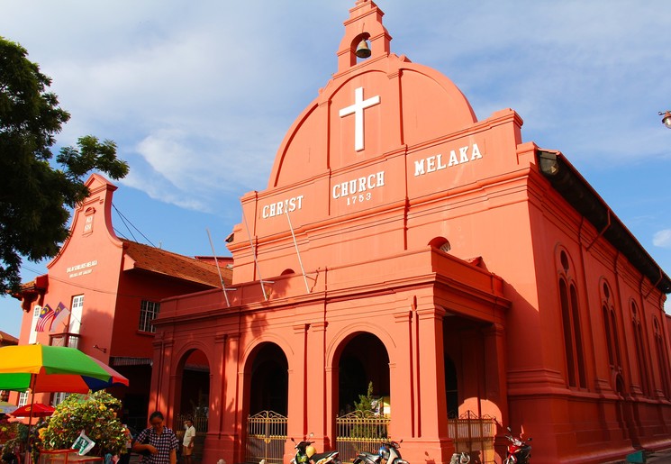 Christelijke kerk in Melaka Christelijke kerk in Melaka