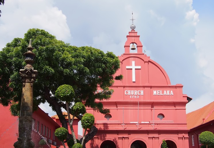 Maleisie-Melaka-Kerk-1