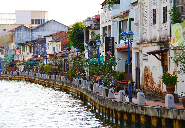 Maleisie-Melaka-terrassen Maleisie-Melaka-terrassen