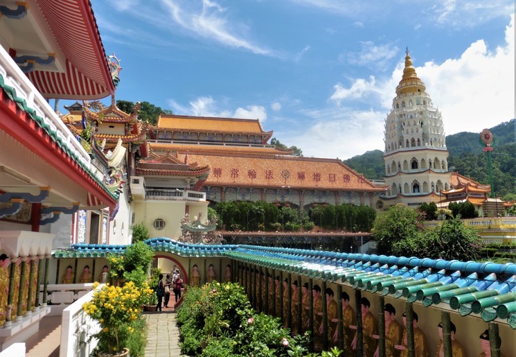 De Kek Lok Si tempel in Penang