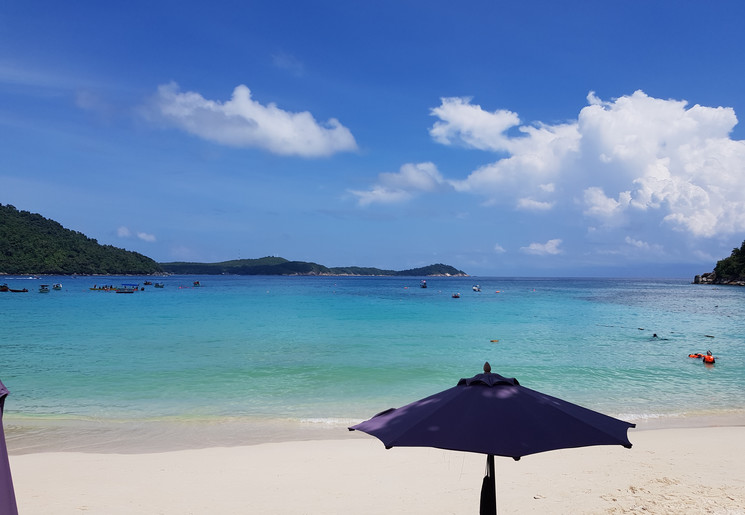 Relaxen aan het strand van Perhentian Island