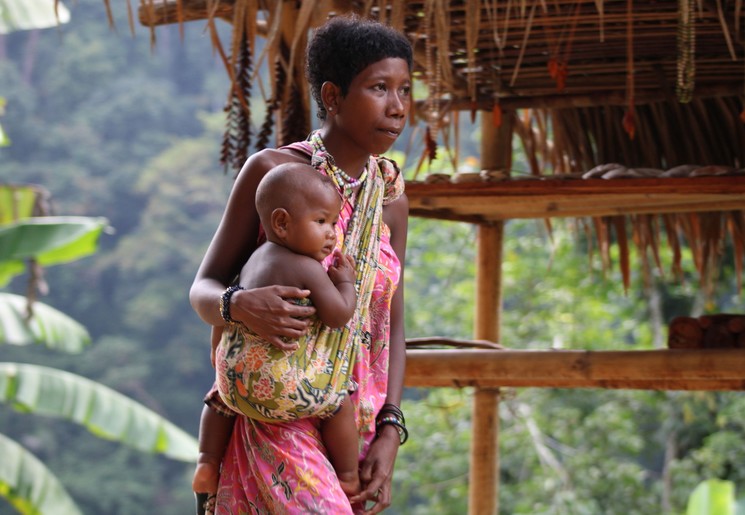 Orang Asli dorp in Maleisië