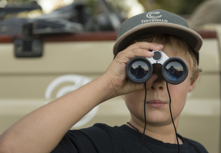 Dieren spotten in Zuid-Afrika