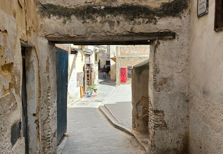 Oude straatjes in Fez
