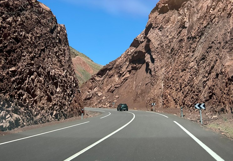 Onderweg van Marrakech naar Ait Ben Haddou