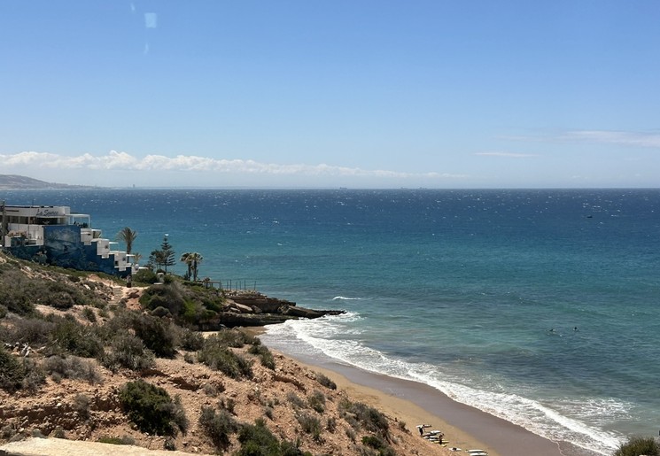 Prachtige uitzichten onderweg tussen Essaouira en Agadir