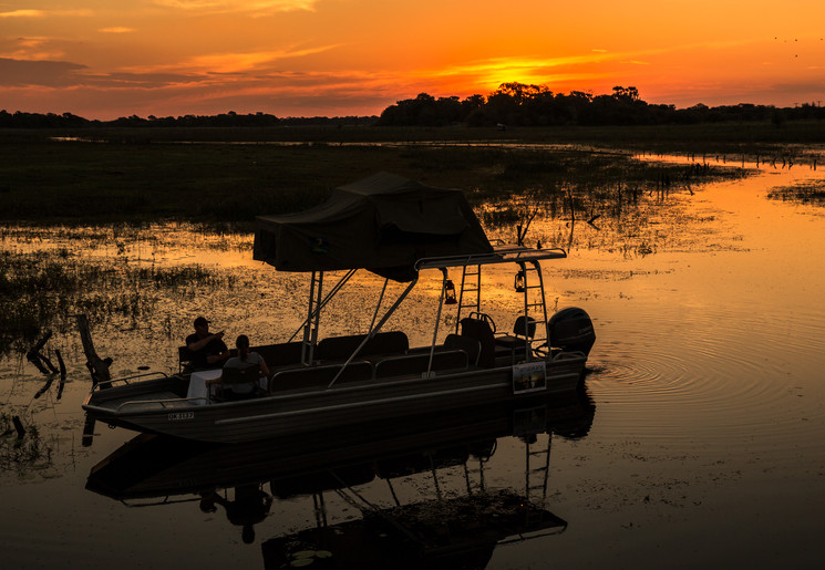 Verblijf aan de Thamalakane River
