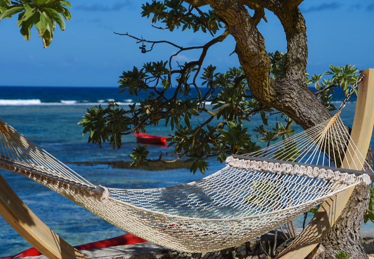 Start de reis over Mauritius in de hangmat, voordat je aan je avontuur begint