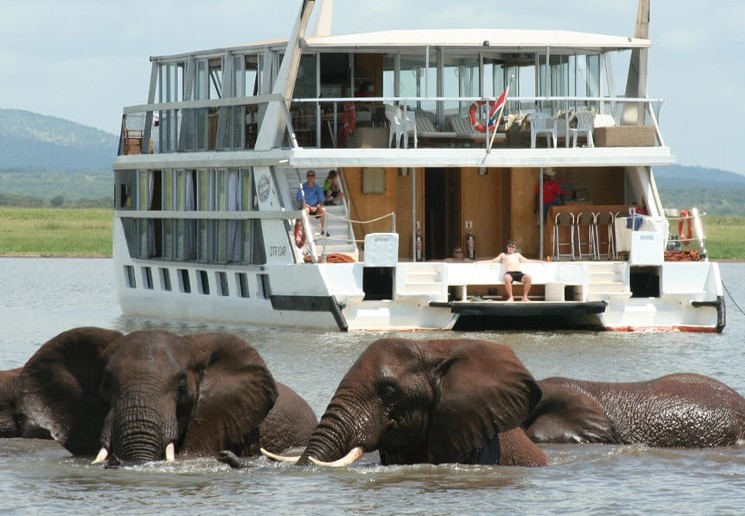 Overnacht op een houseboat, Zuid-Afrika