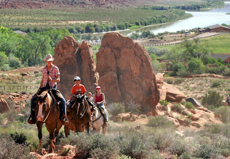 Paardrijden in Moab