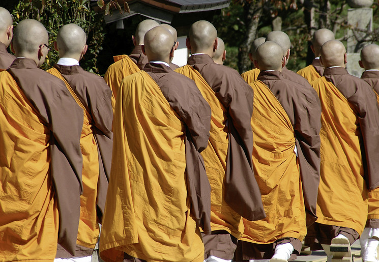 Monniken_Mount_Koya_Japan_7329