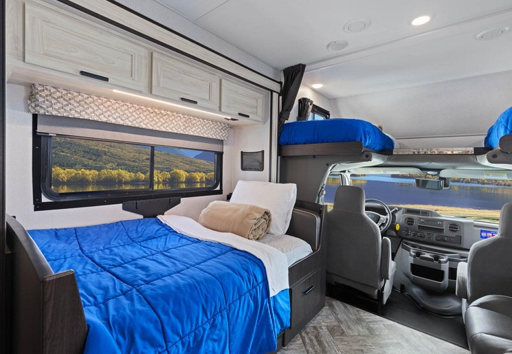 Binnenkant van een camper