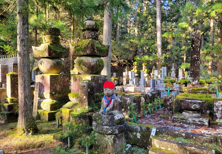 Bij Mount Koya in Japan