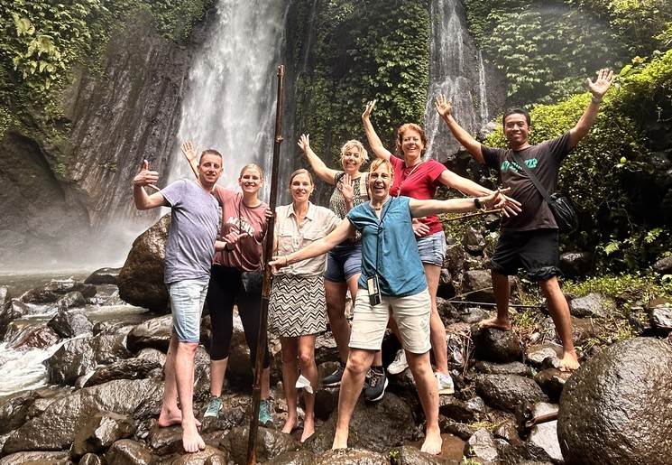 Waterval in Munduk, Bali