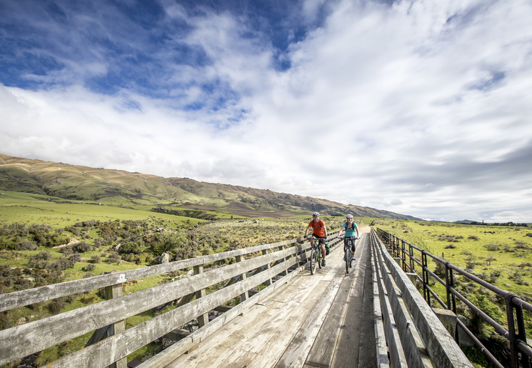 Fietsen door de natuur van Central Otago, Nieuw-Zeeland