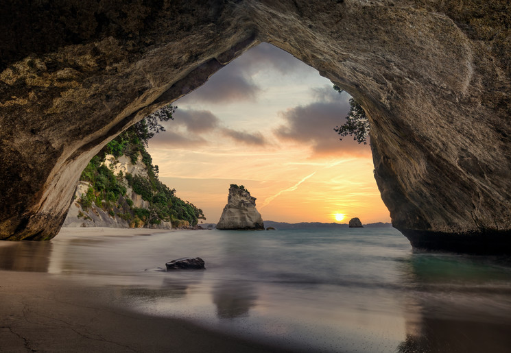 Nieuw Zeeland Coromandel Cathedral Cove