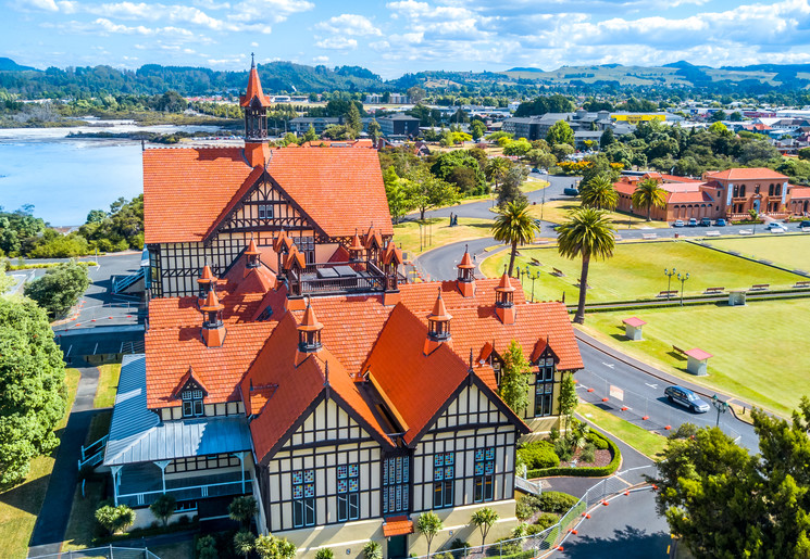 Rotorua Museum, Rotorua, Nieuw-Zeeland