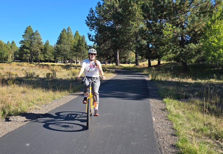 Fietsen door Bend, Oregon