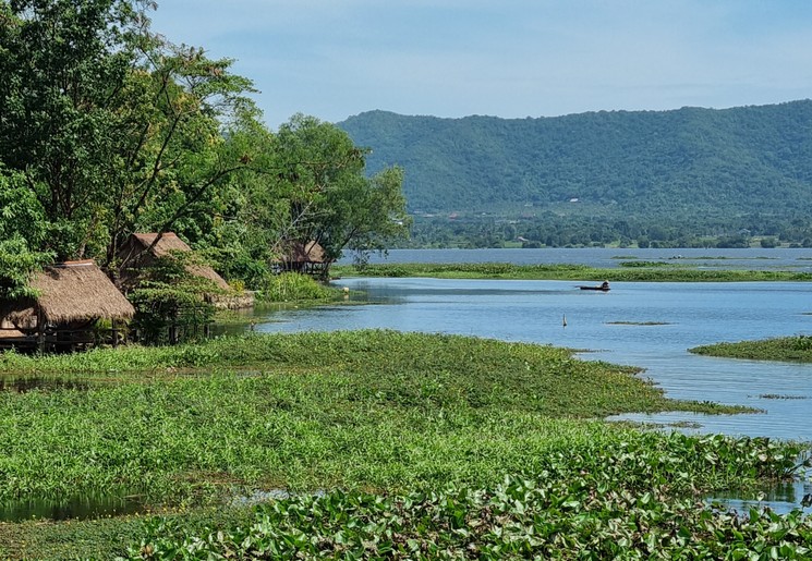 Onderweg in de omgeving van Kampot in Cambodja