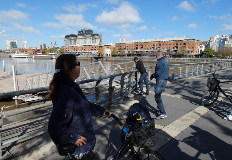 Fietsen door Buenos Aires