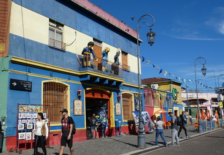 Straatbeeld in Argentinië