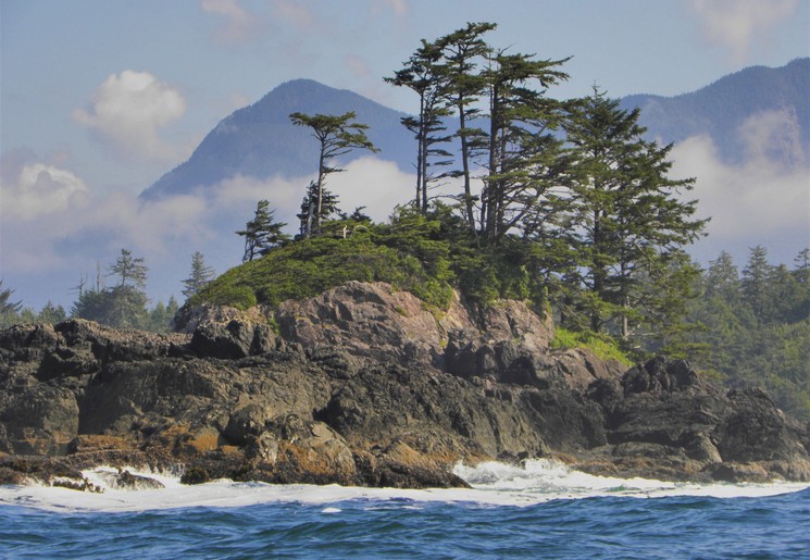 Prachtige natuur en kustlijnen bij Ucluelet