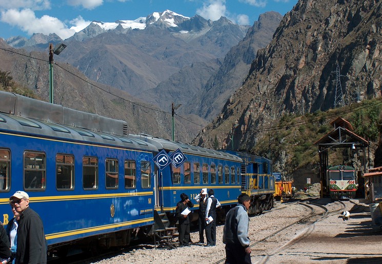 Trein in Aguas Calientes, Peru